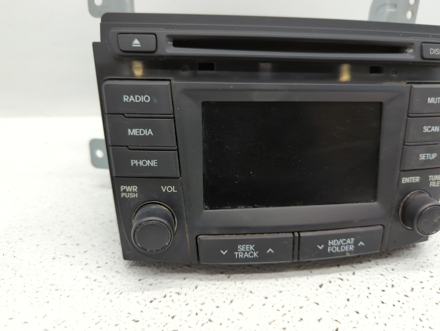2014-2015 Hyundai Sonata Radio AM FM Cd Player Receiver Replacement P/N:96180-3Q8004X 96180-3Q800 Fits Fits 2014 2015 OEM Us