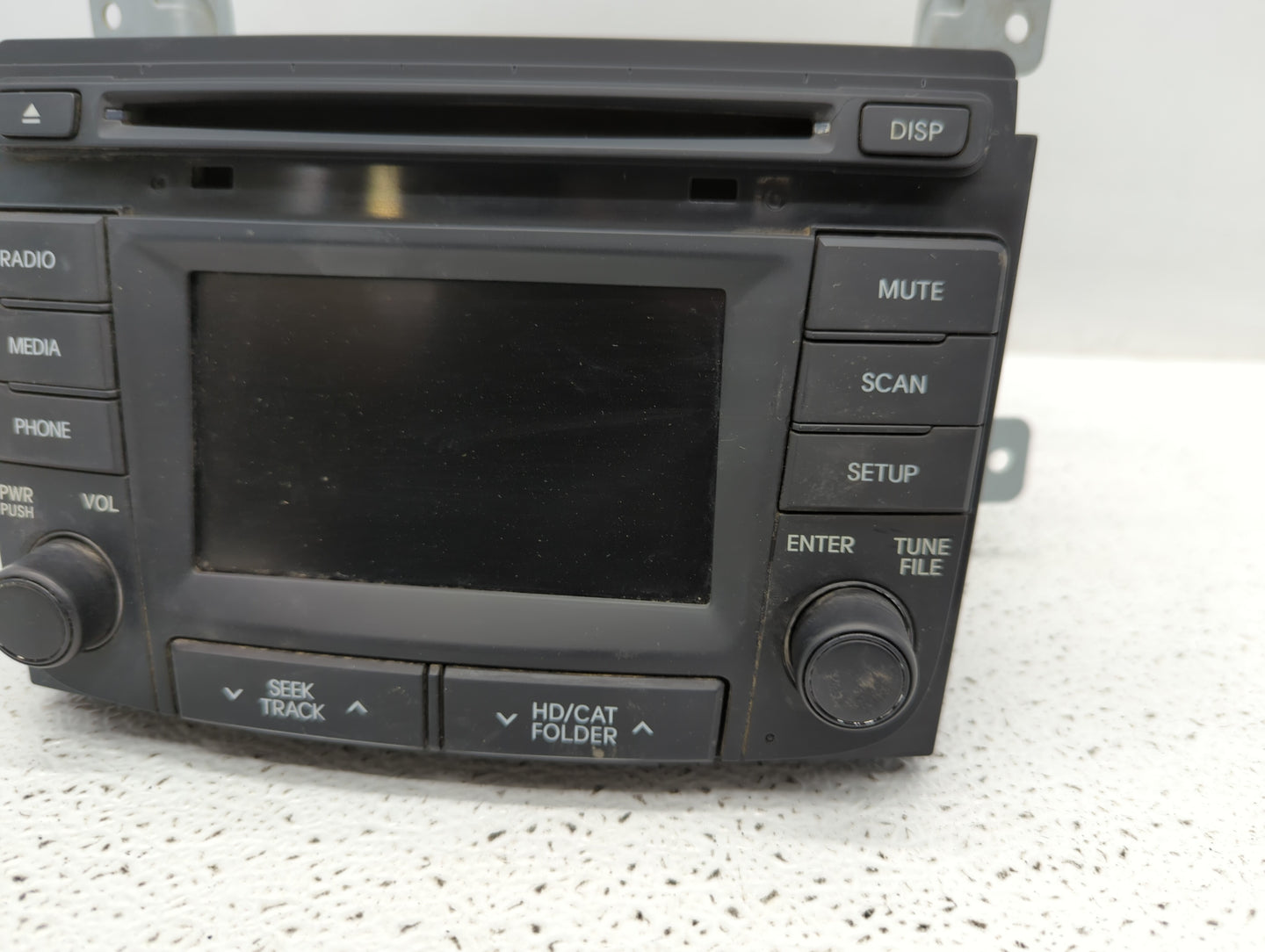 2014-2015 Hyundai Sonata Radio AM FM Cd Player Receiver Replacement P/N:96180-3Q8004X 96180-3Q800 Fits Fits 2014 2015 OEM Us