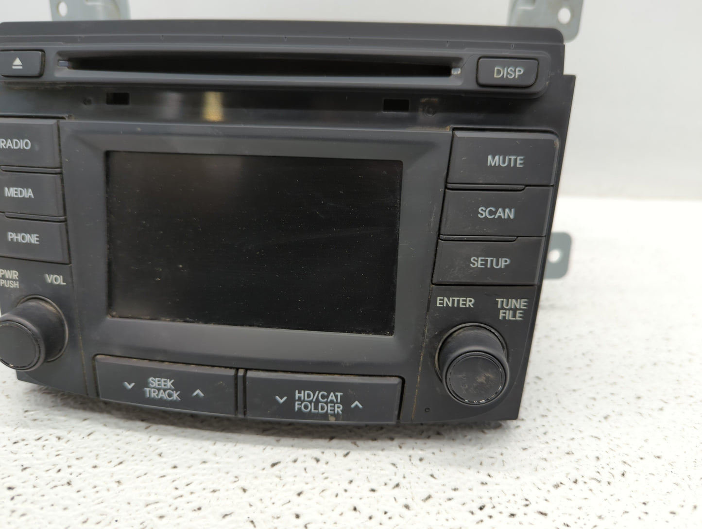 2014-2015 Hyundai Sonata Radio AM FM Cd Player Receiver Replacement P/N:96180-3Q8004X 96180-3Q800 Fits Fits 2014 2015 OEM Us