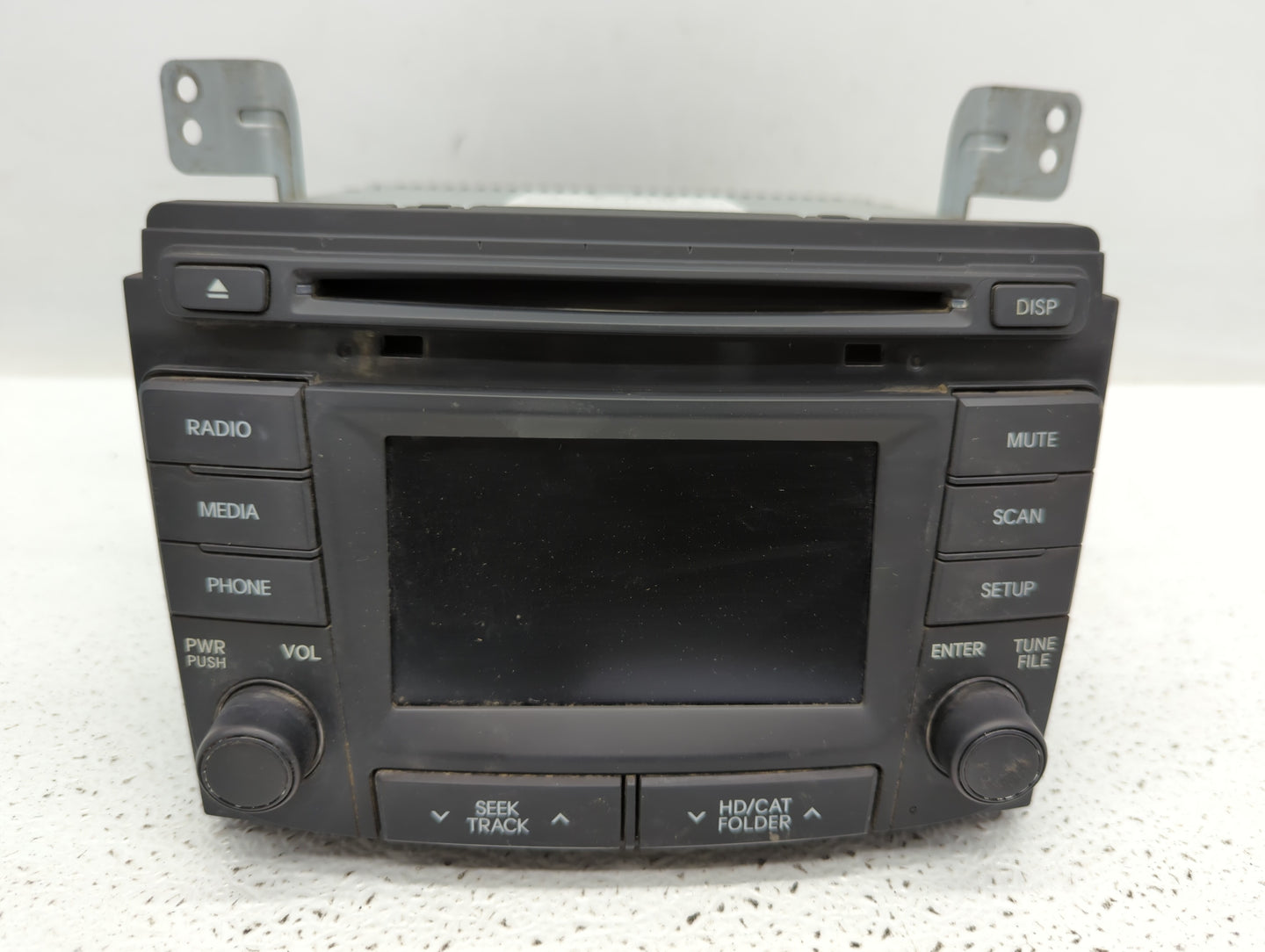 2014-2015 Hyundai Sonata Radio AM FM Cd Player Receiver Replacement P/N:96180-3Q8004X 96180-3Q800 Fits Fits 2014 2015 OEM Us