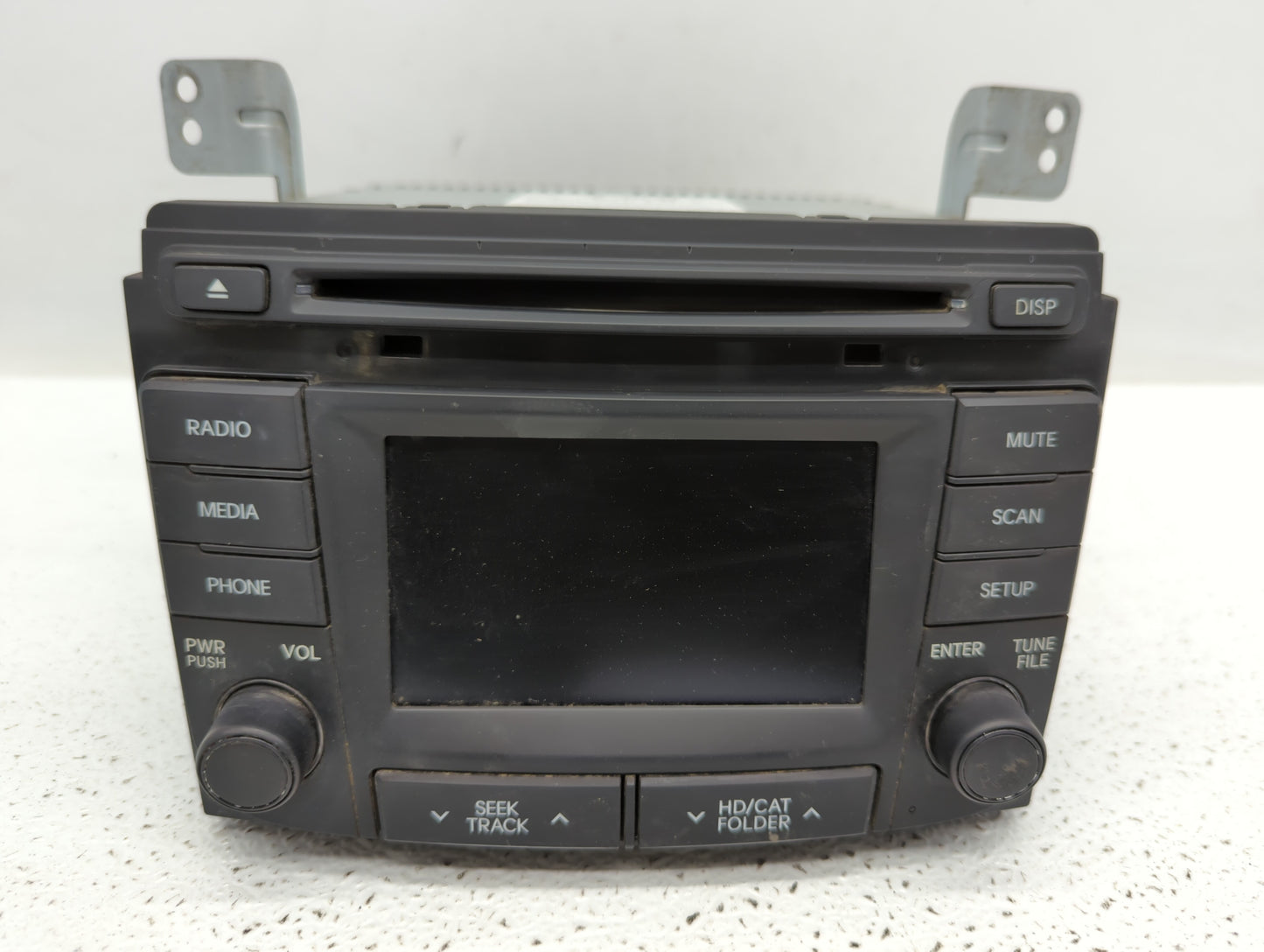 2014-2015 Hyundai Sonata Radio AM FM Cd Player Receiver Replacement P/N:96180-3Q8004X 96180-3Q800 Fits Fits 2014 2015 OEM Us