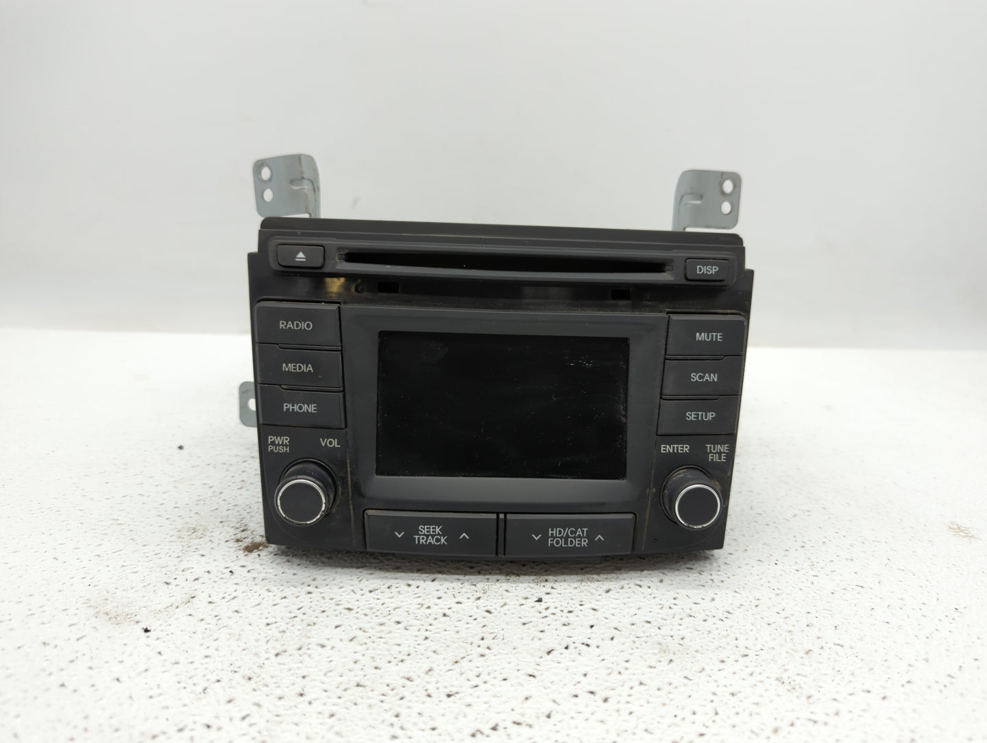 2014-2015 Hyundai Sonata Radio AM FM Cd Player Receiver Replacement P/N:96180-3Q8004X 96180-3Q800 Fits Fits 2014 2015 OEM Us