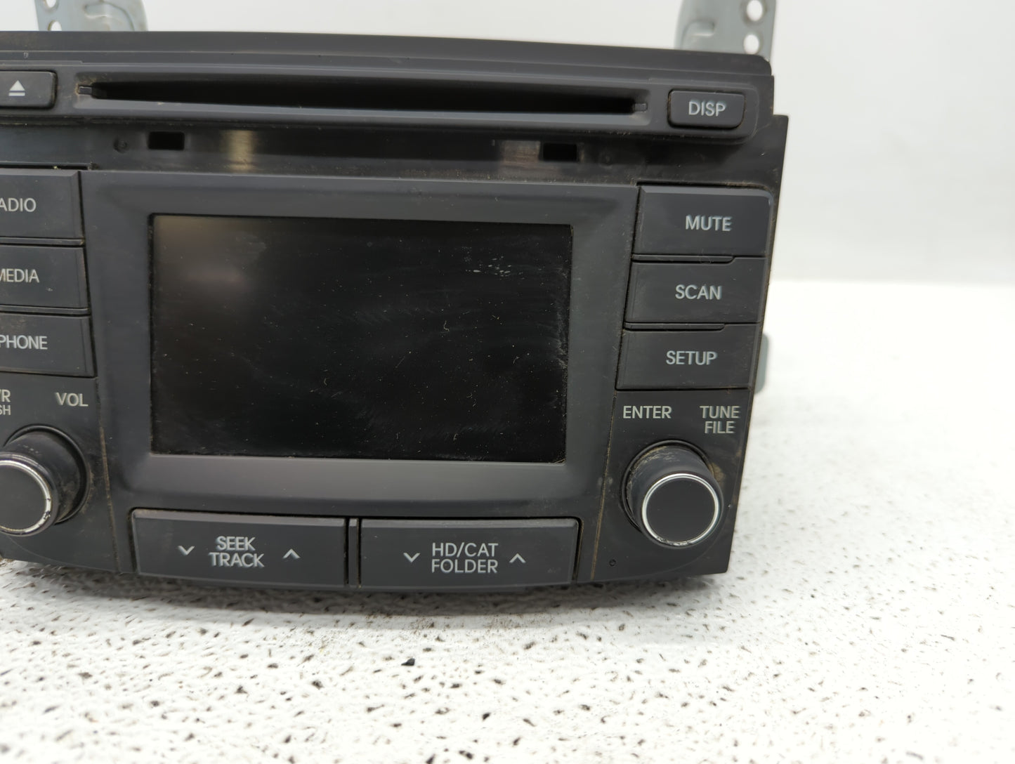 2014-2015 Hyundai Sonata Radio AM FM Cd Player Receiver Replacement P/N:96180-3Q8004X 96180-3Q800 Fits Fits 2014 2015 OEM Us