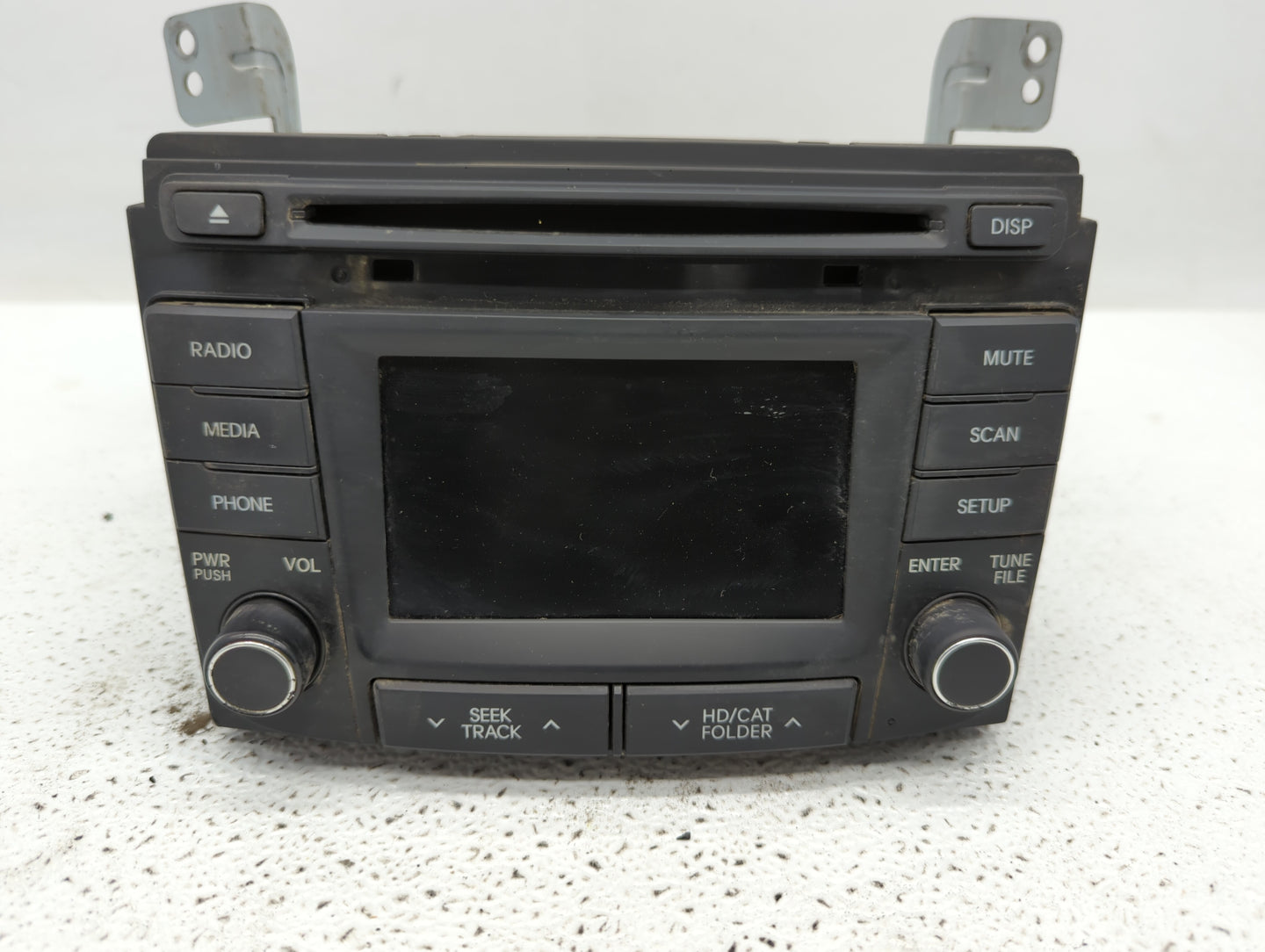 2014-2015 Hyundai Sonata Radio AM FM Cd Player Receiver Replacement P/N:96180-3Q8004X 96180-3Q800 Fits Fits 2014 2015 OEM Us
