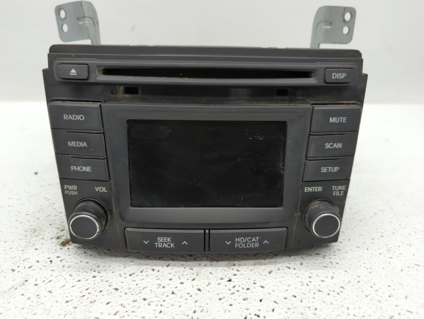 2014-2015 Hyundai Sonata Radio AM FM Cd Player Receiver Replacement P/N:96180-3Q8004X 96180-3Q800 Fits Fits 2014 2015 OEM Us