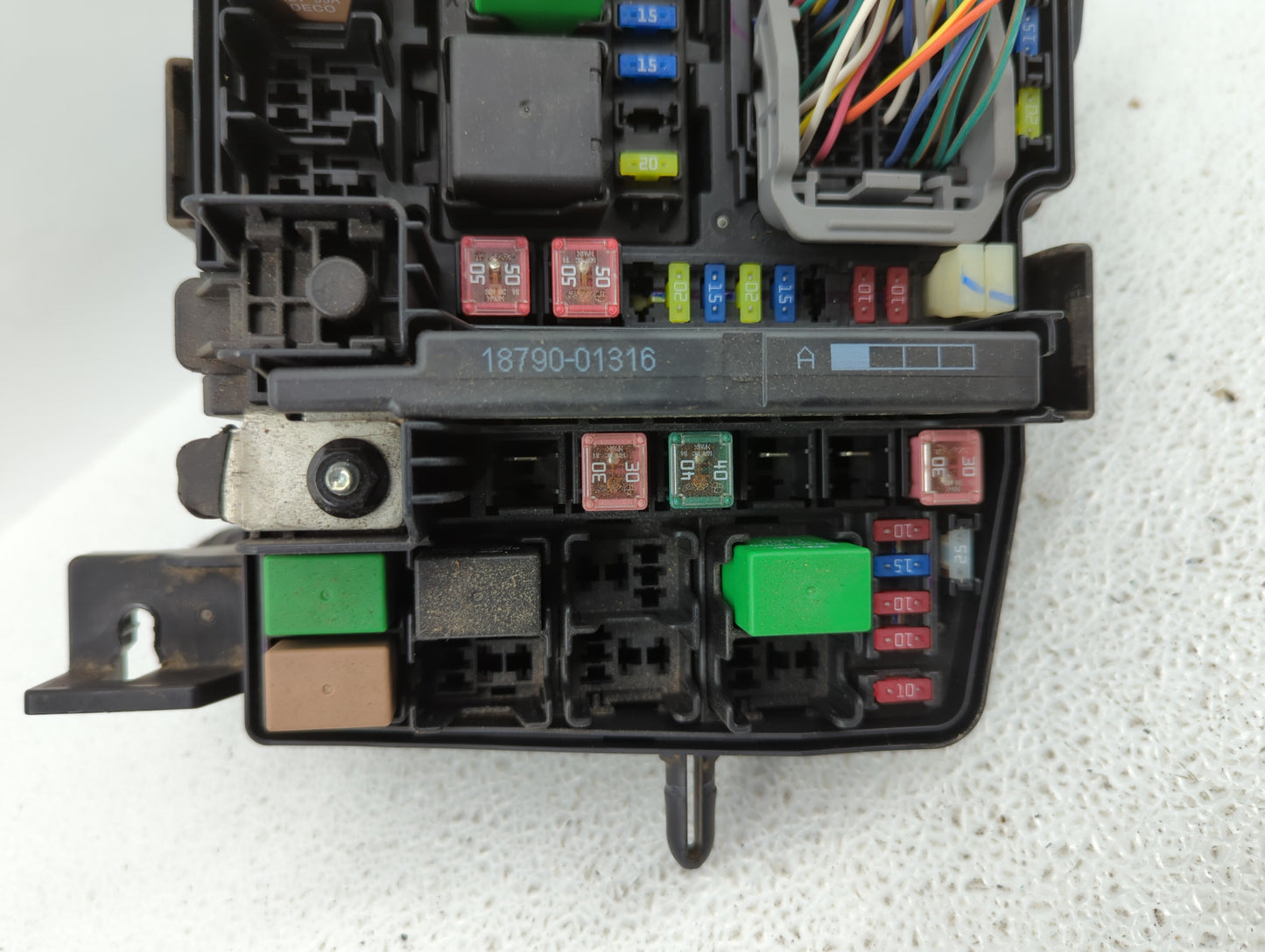 2011-2014 Hyundai Sonata Fusebox Fuse Box Panel Relay Module P/N:VS917503Q070YC VS912003Q094YA Fits Fits 2011 2012 2013 2014