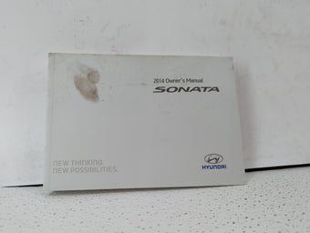 compare product 2014 Hyundai Sonata Owners Manual Book Guide OEM Used Auto Parts