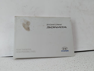2014 Hyundai Sonata Owners Manual Book Guide OEM Used Auto Parts - Oemusedautoparts1.com