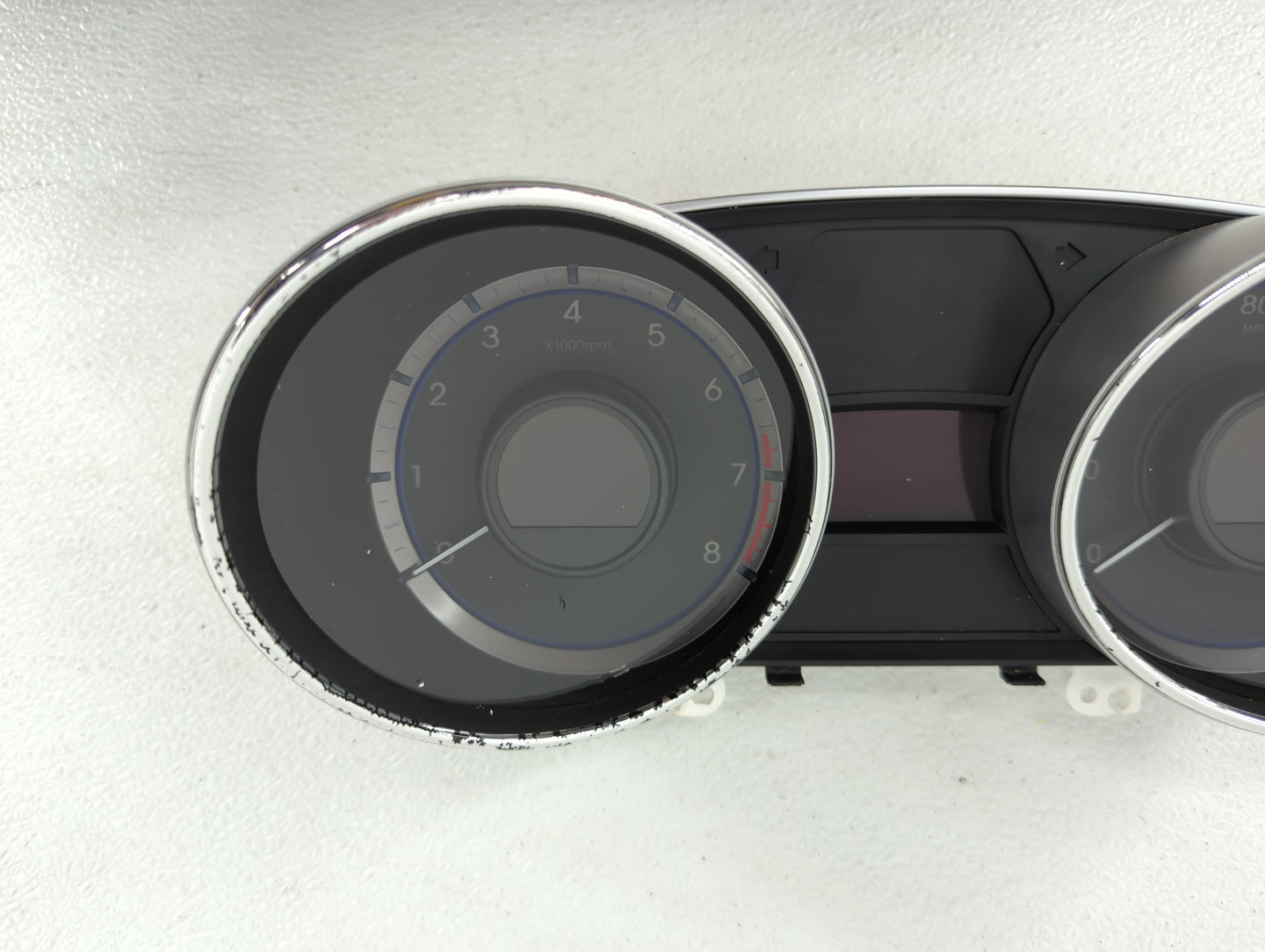 2014 Hyundai Sonata Instrument Cluster Speedometer Gauges P/N:TN257490-0882 94001-3Q015 Fits OEM Used Auto Parts - Oemusedau