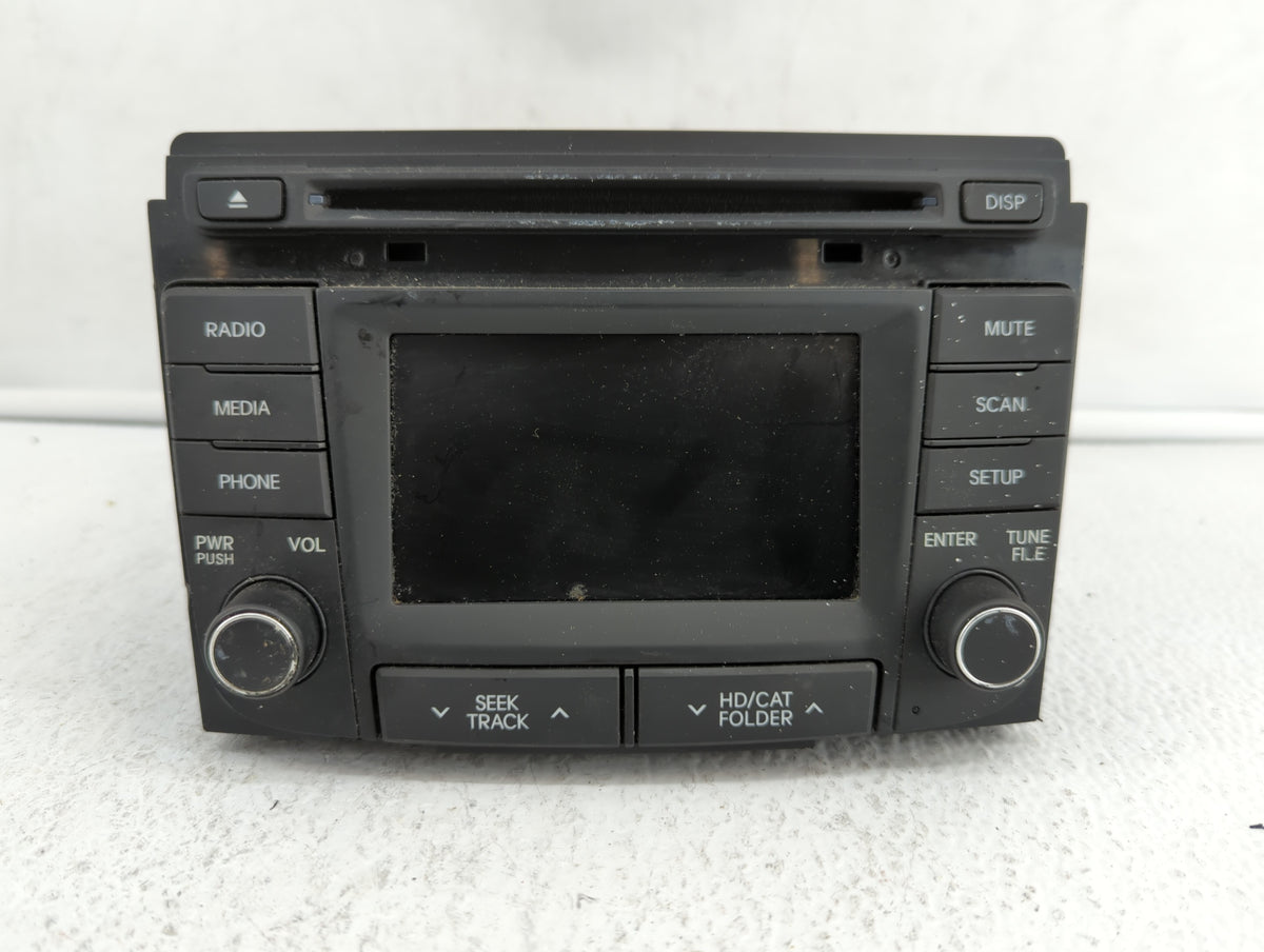 2012-2015 Hyundai Sonata Am Fm Cd Player Radio Receiver 372168 - Oemusedautoparts1.com