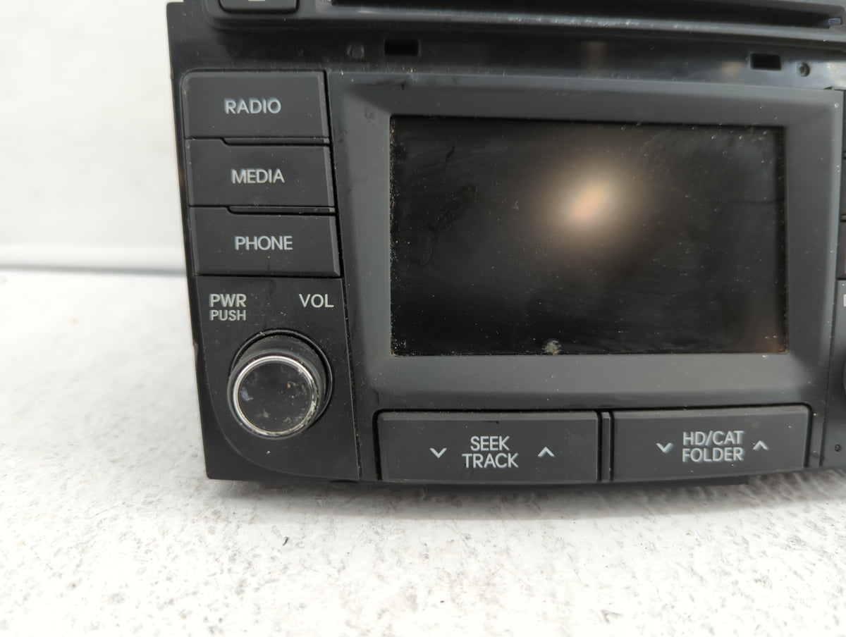 2012-2015 Hyundai Sonata Am Fm Cd Player Radio Receiver 372168 - Oemusedautoparts1.com
