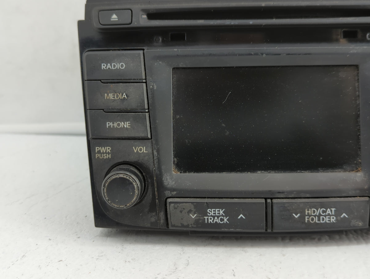 2012-2014 Hyundai Sonata Am Fm Cd Player Radio Receiver 373857 - Oemusedautoparts1.com