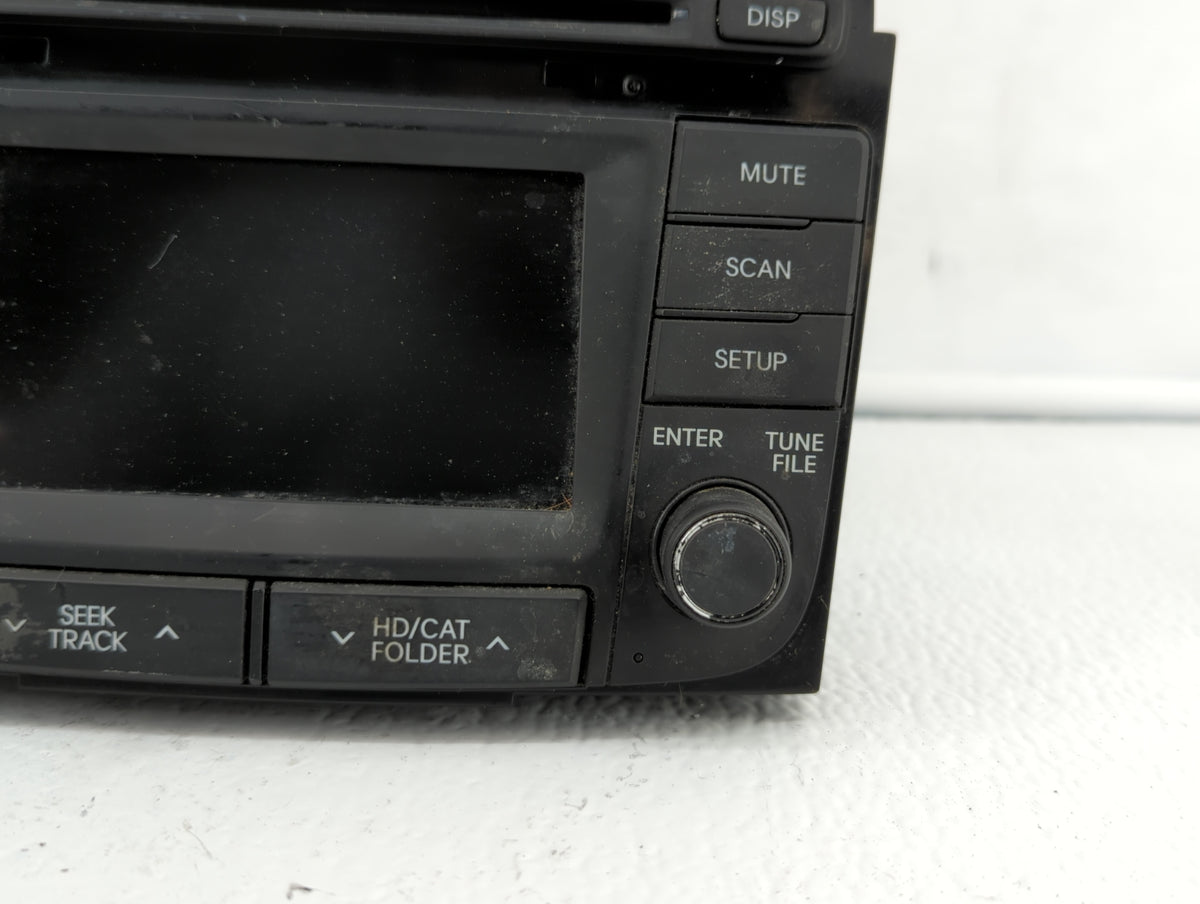2012-2014 Hyundai Sonata Am Fm Cd Player Radio Receiver 373857 - Oemusedautoparts1.com