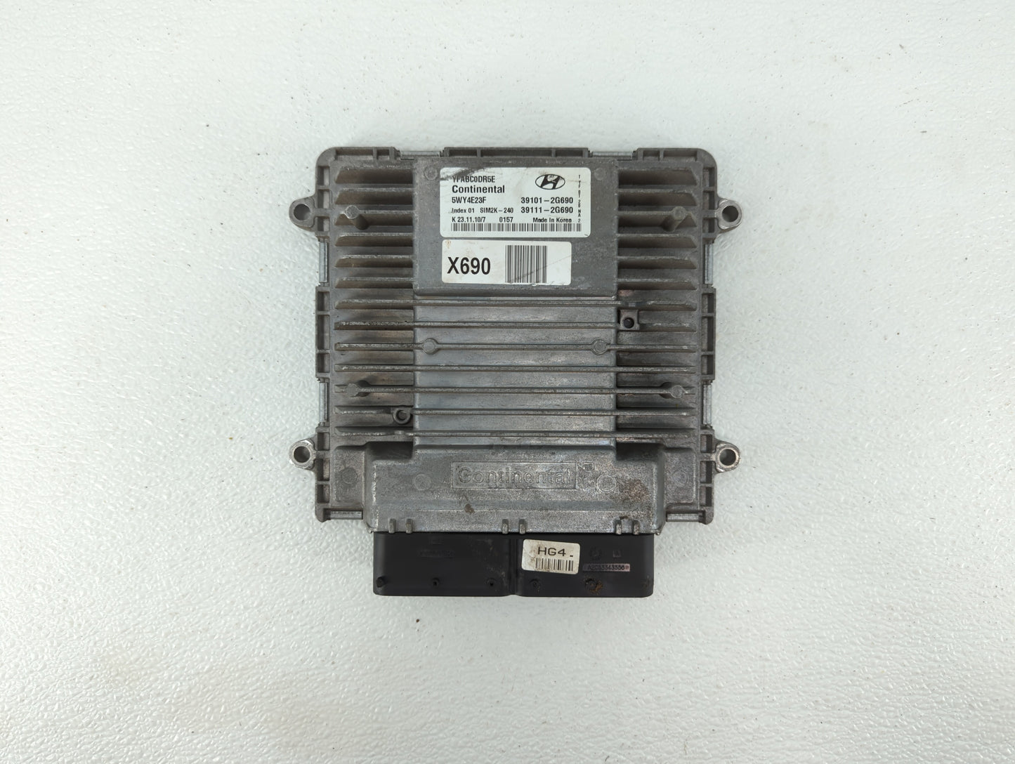 2011-2014 Hyundai Sonata PCM Engine Control Computer ECU ECM PCU OEM P/N:39101-2G692 39111-2G690 Fits Fits 2011 2012 2013 20
