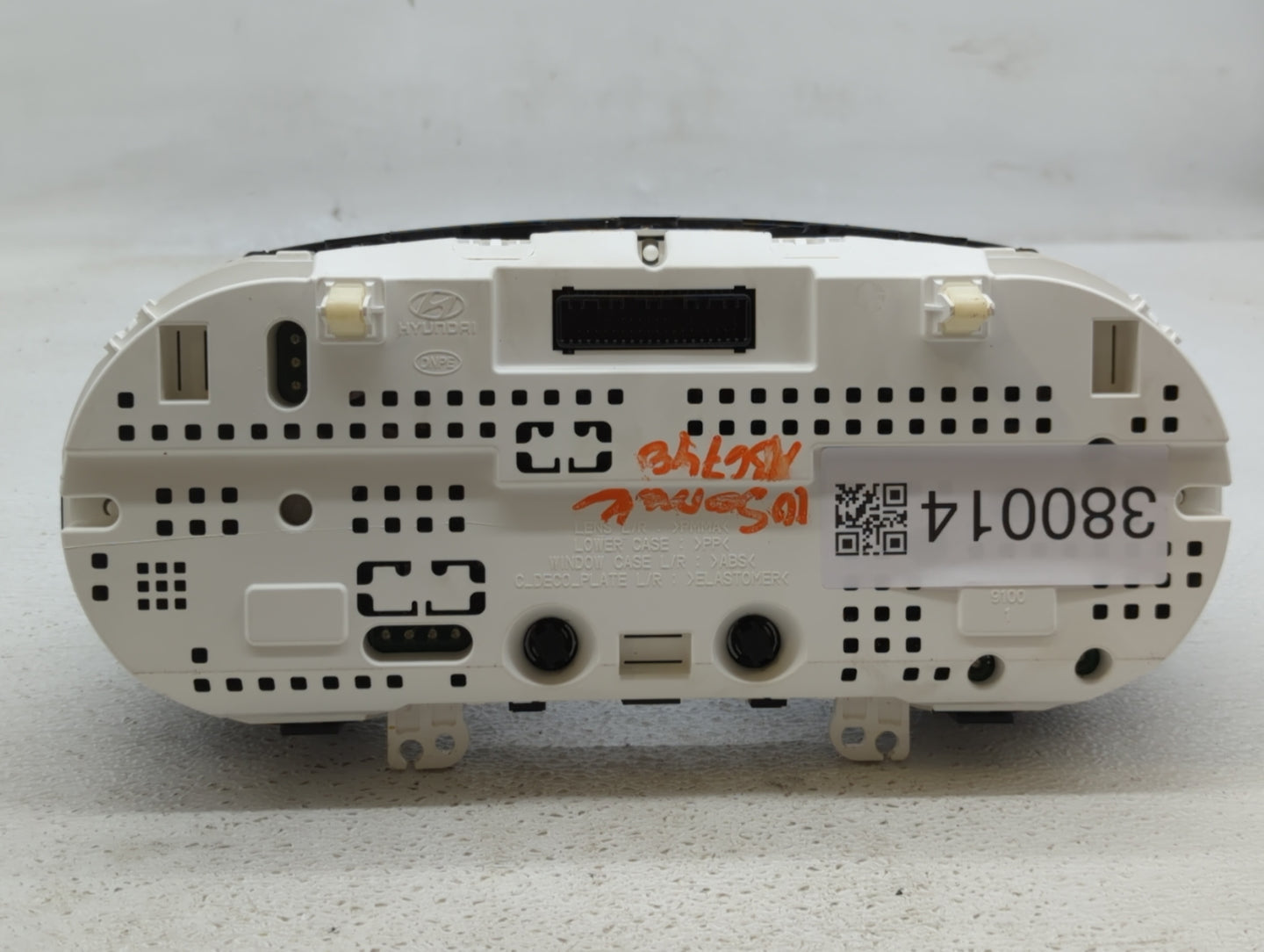 2014 Hyundai Sonata Instrument Cluster Speedometer Gauges P/N:94001-3Q015 94011-3Q010 Fits OEM Used Auto Parts - Oemusedauto