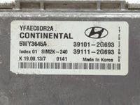 2011-2014 Hyundai Sonata PCM Engine Control Computer ECU ECM PCU OEM P/N:39101-2G692 39111-2G690 Fits Fits 2011 2012 2013 20