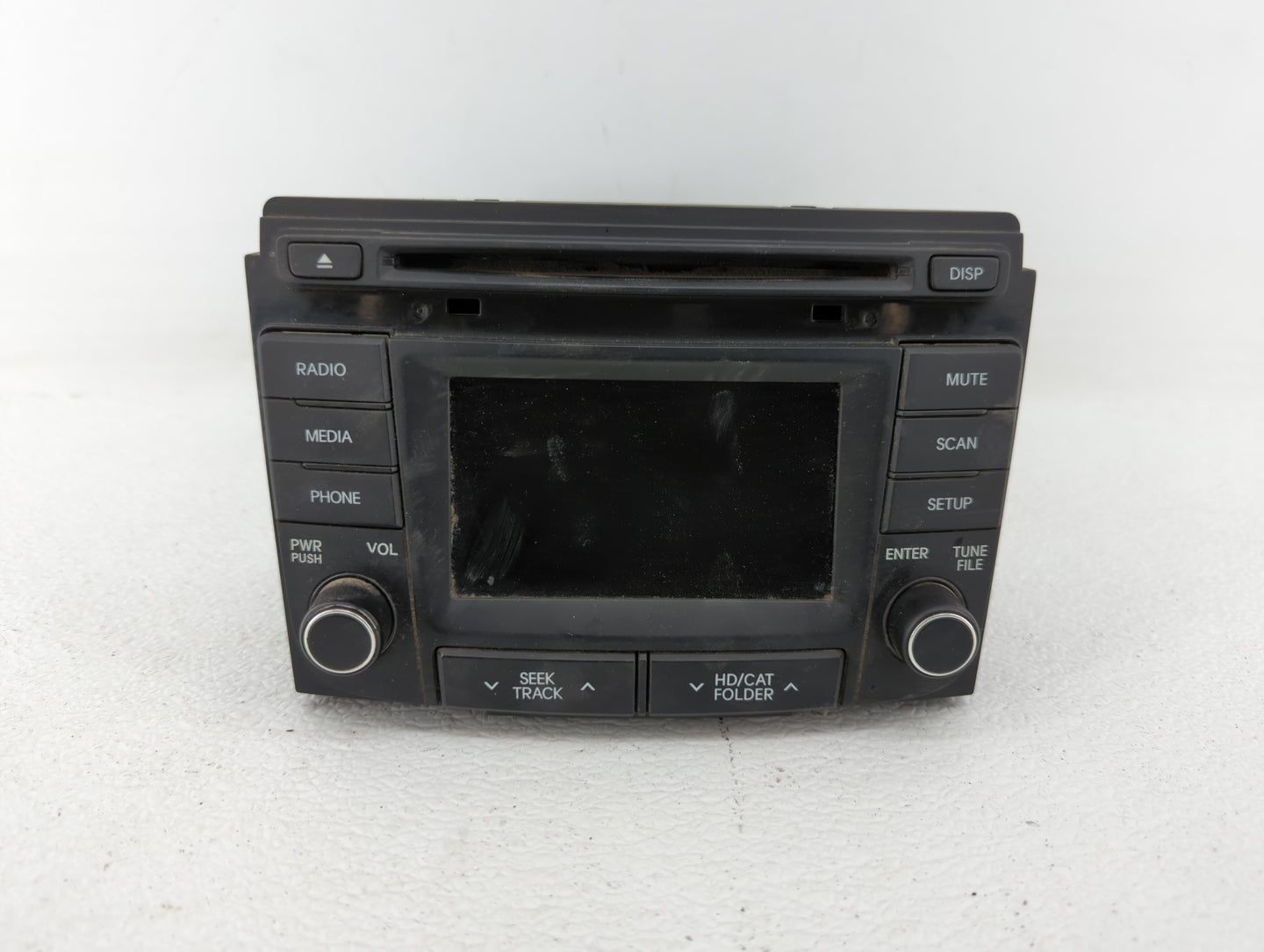 2014-2015 Hyundai Sonata Radio AM FM Cd Player Receiver Replacement P/N:96180-3Q8504X 96180-3Q8004X Fits Fits 2014 2015 OEM 