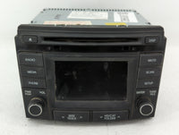 2014-2015 Hyundai Sonata Radio AM FM Cd Player Receiver Replacement P/N:96180-3Q8504X 96180-3Q8004X Fits Fits 2014 2015 OEM 