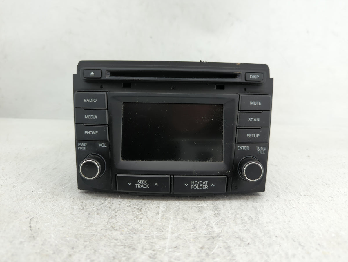 2014-2015 Hyundai Sonata Am Fm Cd Player Radio Receiver 387607 - Oemusedautoparts1.com