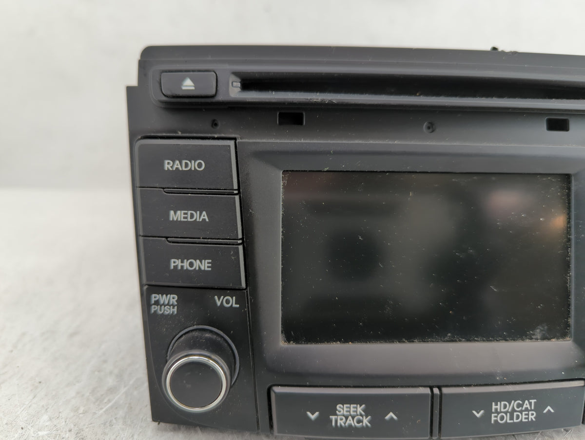 2014-2015 Hyundai Sonata Am Fm Cd Player Radio Receiver 387607 - Oemusedautoparts1.com