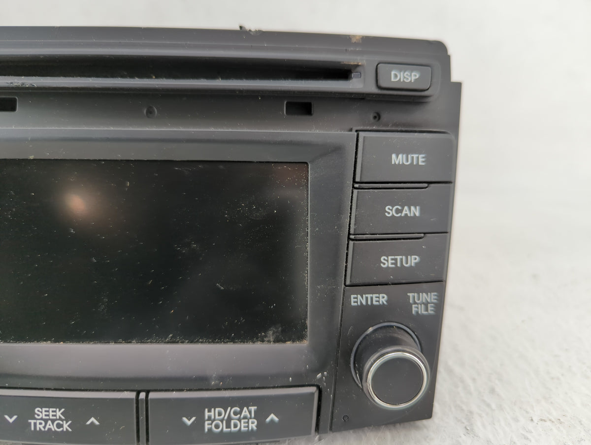 2014-2015 Hyundai Sonata Am Fm Cd Player Radio Receiver 387607 - Oemusedautoparts1.com