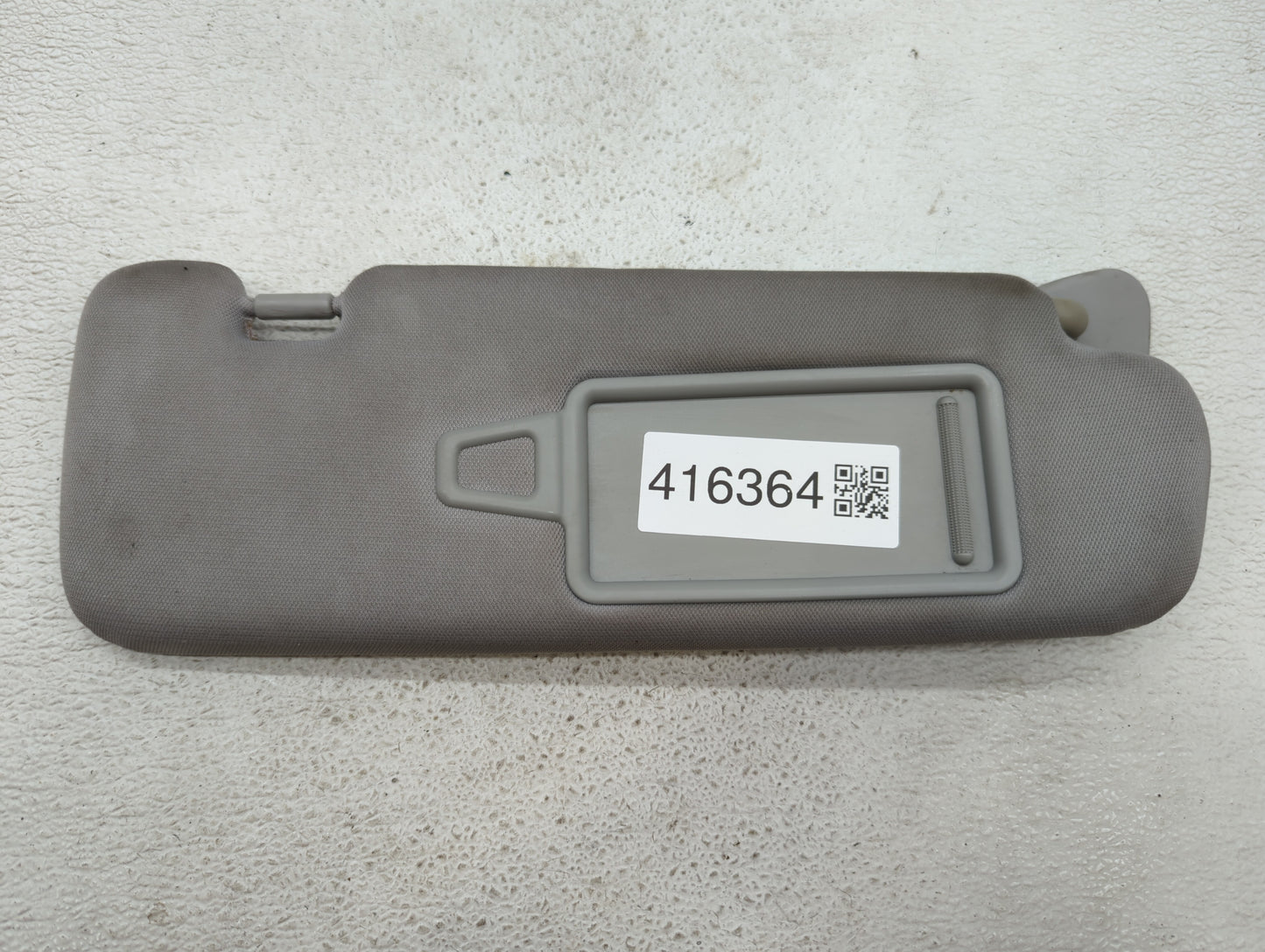 2012-2014 Hyundai Sonata Sun Visor Shade Replacement Passenger Right Mirror Fits Fits 2012 2013 2014 OEM Used Auto Parts - O