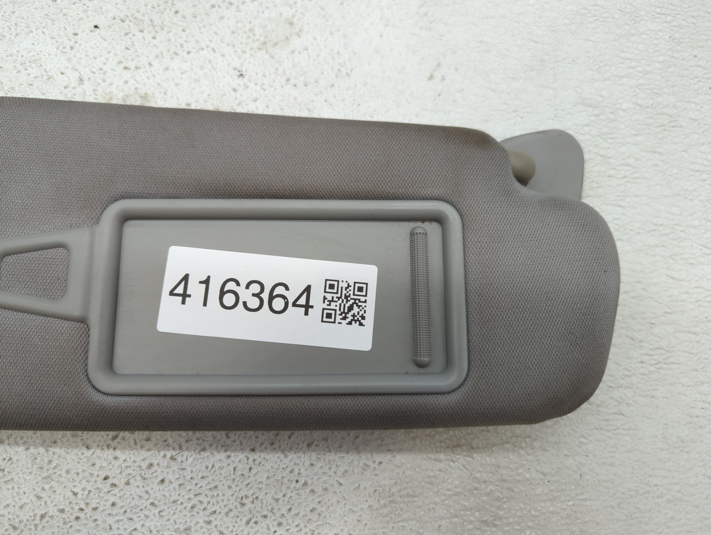 2012-2014 Hyundai Sonata Sun Visor Shade Replacement Passenger Right Mirror Fits Fits 2012 2013 2014 OEM Used Auto Parts - O