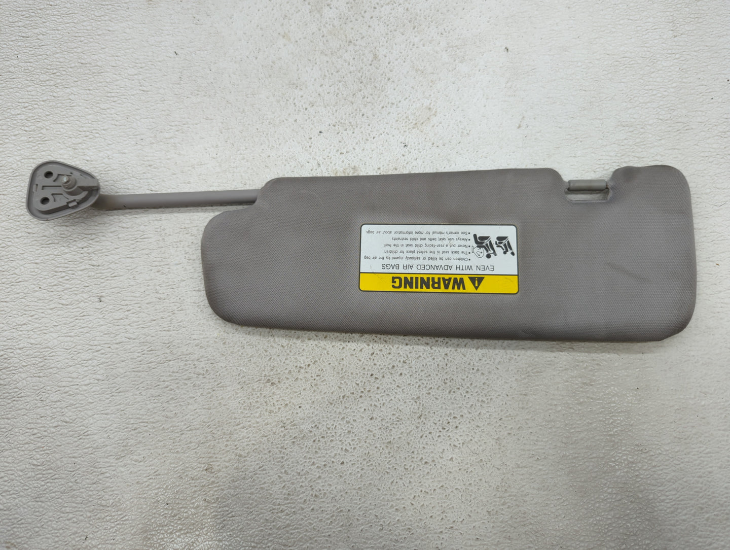 2012-2014 Hyundai Sonata Sun Visor Shade Replacement Passenger Right Mirror Fits Fits 2012 2013 2014 OEM Used Auto Parts - O