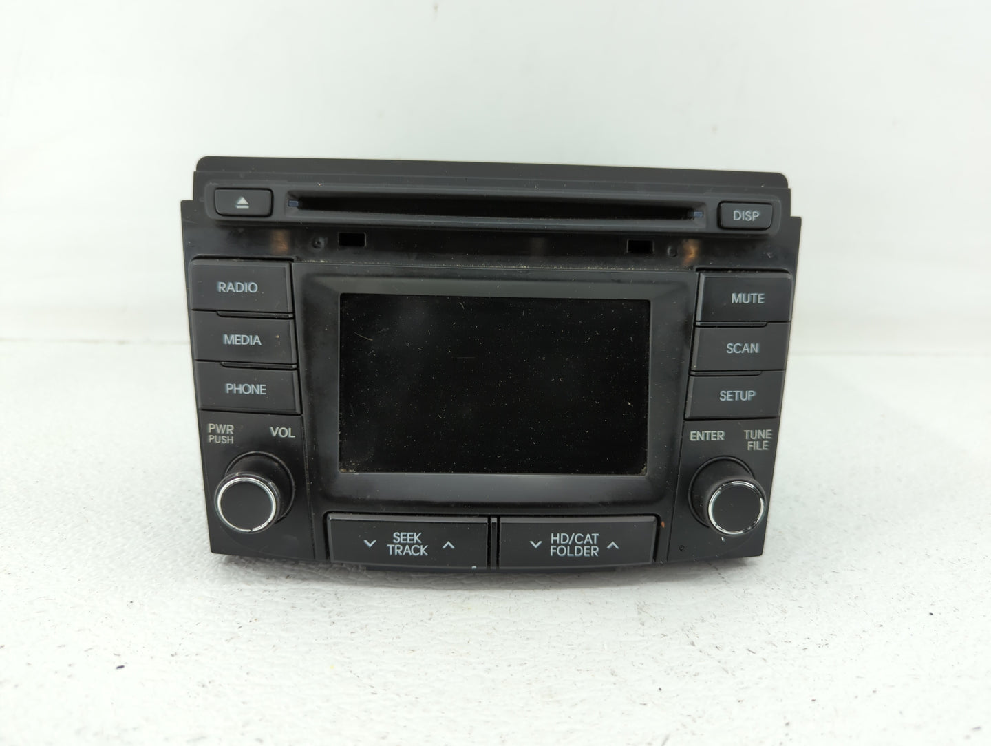 2014-2015 Hyundai Sonata Radio AM FM Cd Player Receiver Replacement P/N:96180-3Q8004X 96180-3Q8504X Fits Fits 2014 2015 OEM 