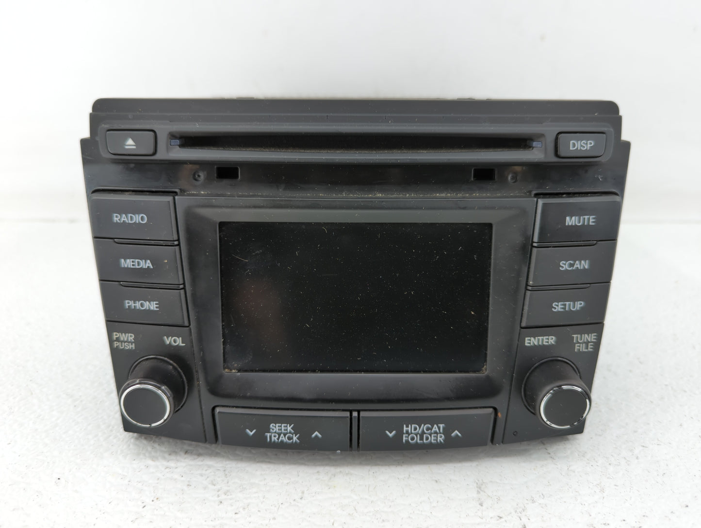 2014-2015 Hyundai Sonata Radio AM FM Cd Player Receiver Replacement P/N:96180-3Q8004X 96180-3Q8504X Fits Fits 2014 2015 OEM 