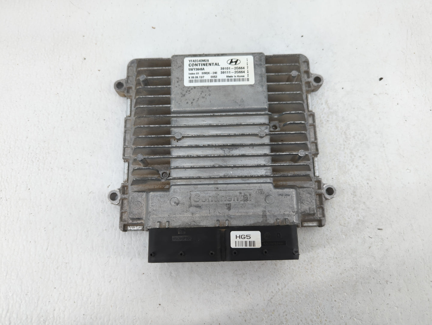 2011-2014 Hyundai Sonata PCM Engine Control Computer ECU ECM PCU OEM P/N:39101-2G674 39101-2G663 Fits Fits 2011 2012 2013 20