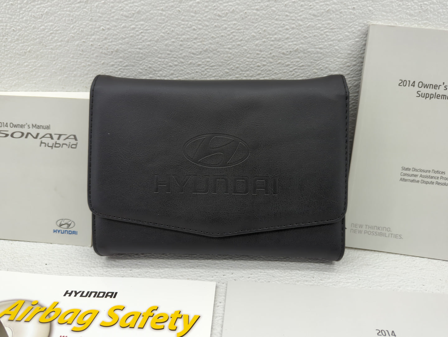 2014 Hyundai Sonata Owners Manual Book Guide OEM Used Auto Parts - Oemusedautoparts1.com