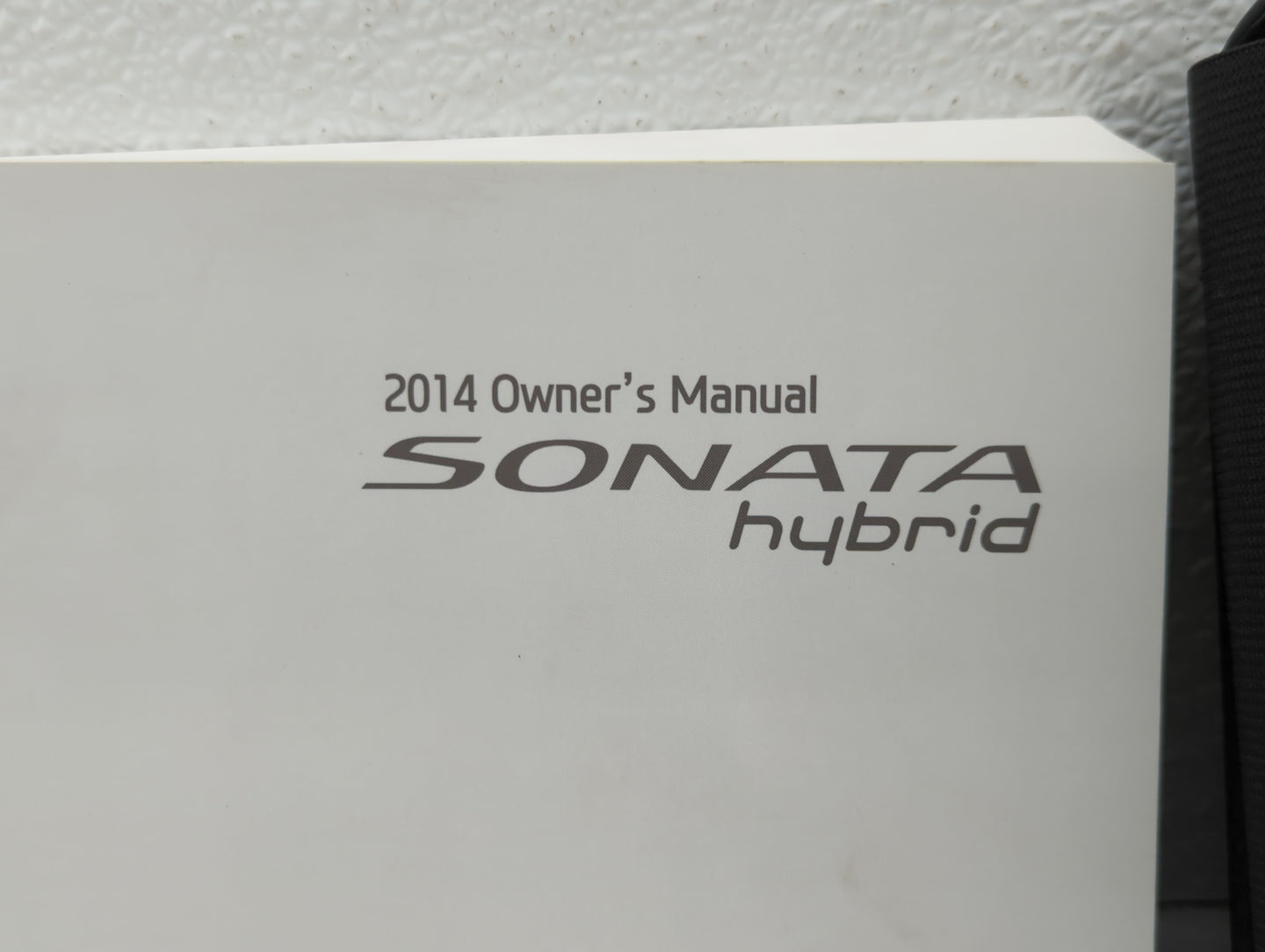 2014 Hyundai Sonata Owners Manual Book Guide OEM Used Auto Parts - Oemusedautoparts1.com