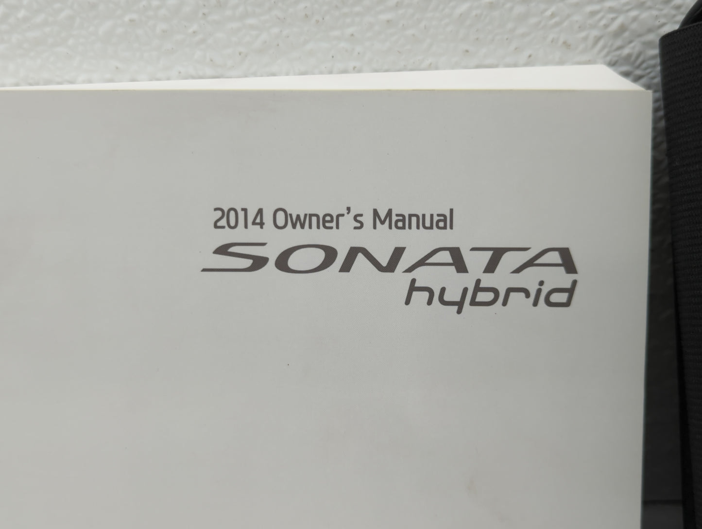 2014 Hyundai Sonata Owners Manual Book Guide OEM Used Auto Parts - Oemusedautoparts1.com