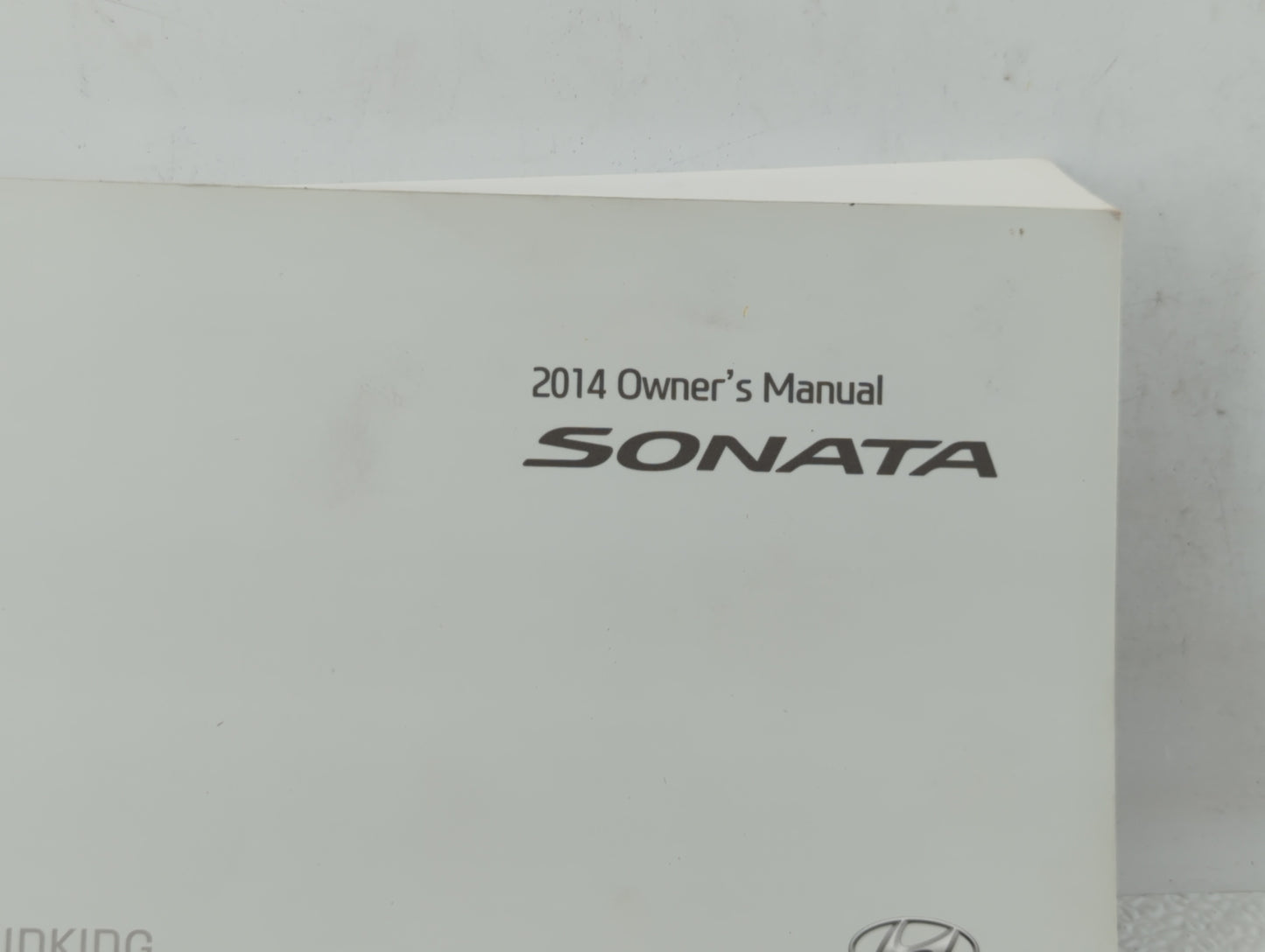 2014 Hyundai Sonata Owners Manual Book Guide OEM Used Auto Parts - Oemusedautoparts1.com