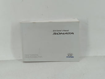 compare product 2014 Hyundai Sonata Owners Manual Book Guide OEM Used Auto Parts