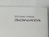 2014 Hyundai Sonata Owners Manual Book Guide OEM Used Auto Parts - Oemusedautoparts1.com