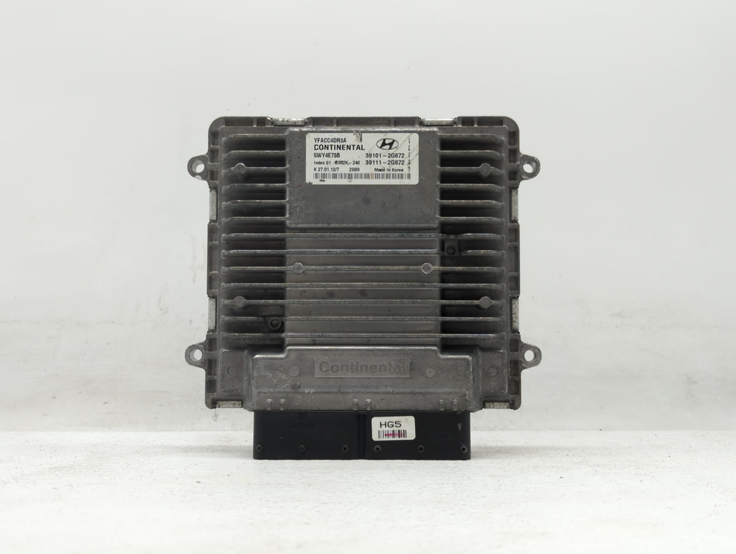 2011-2014 Hyundai Sonata PCM Engine Control Computer ECU ECM PCU OEM P/N:39111-2G672 39101-2G662 Fits Fits 2011 2012 2013 20