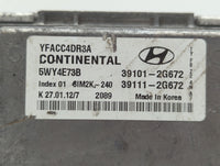 2011-2014 Hyundai Sonata PCM Engine Control Computer ECU ECM PCU OEM P/N:39111-2G672 39101-2G662 Fits Fits 2011 2012 2013 20