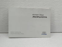 2014 Hyundai Sonata Owners Manual Book Guide OEM Used Auto Parts - Oemusedautoparts1.com