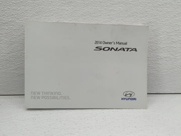 2014 Hyundai Sonata Owners Manual Book Guide OEM Used Auto Parts - Oemusedautoparts1.com