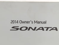 2014 Hyundai Sonata Owners Manual Book Guide OEM Used Auto Parts - Oemusedautoparts1.com