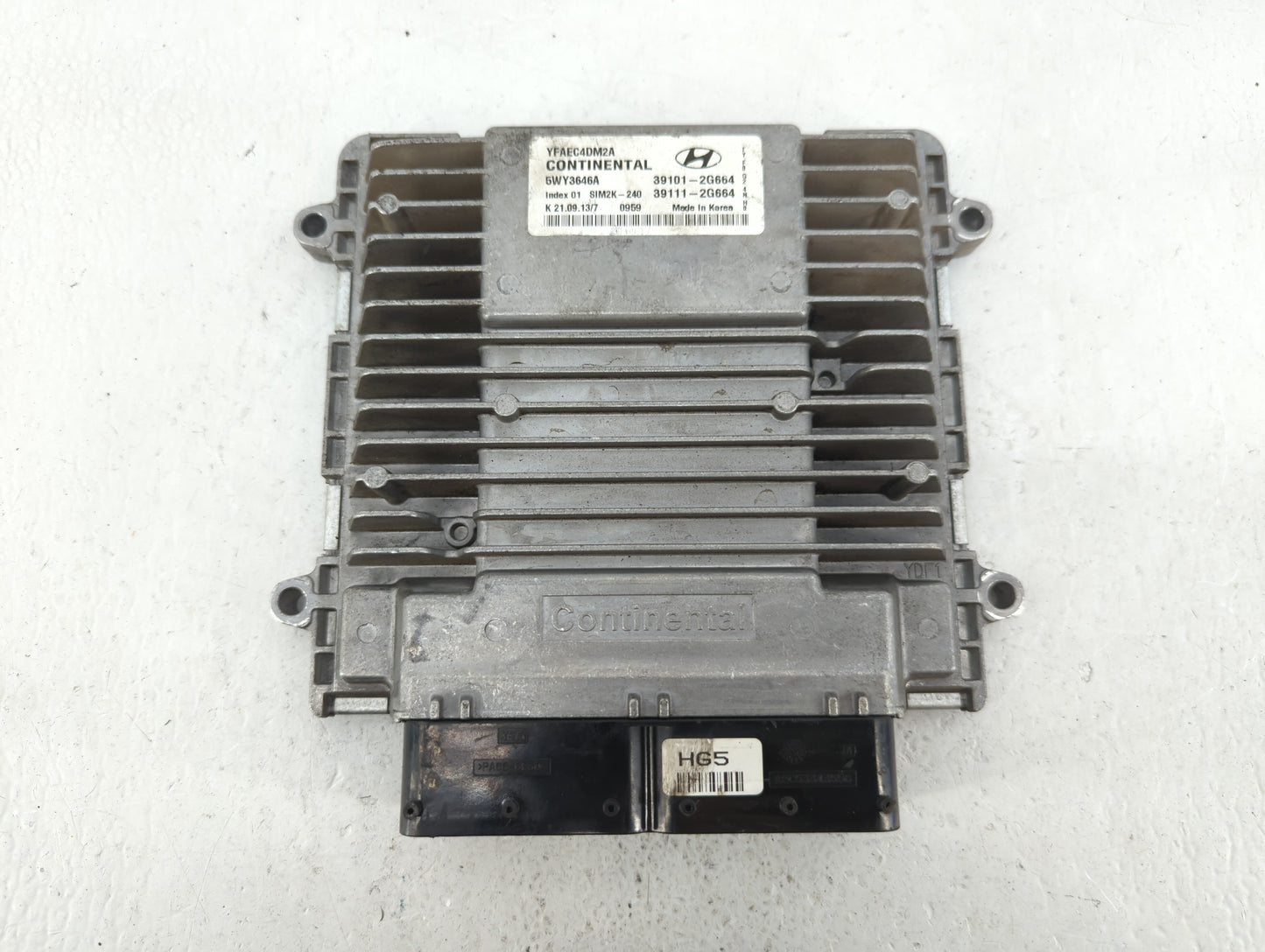 2011-2014 Hyundai Sonata PCM Engine Control Computer ECU ECM PCU OEM P/N:39111-2G661 39101-2G661 Fits Fits 2011 2012 2013 20