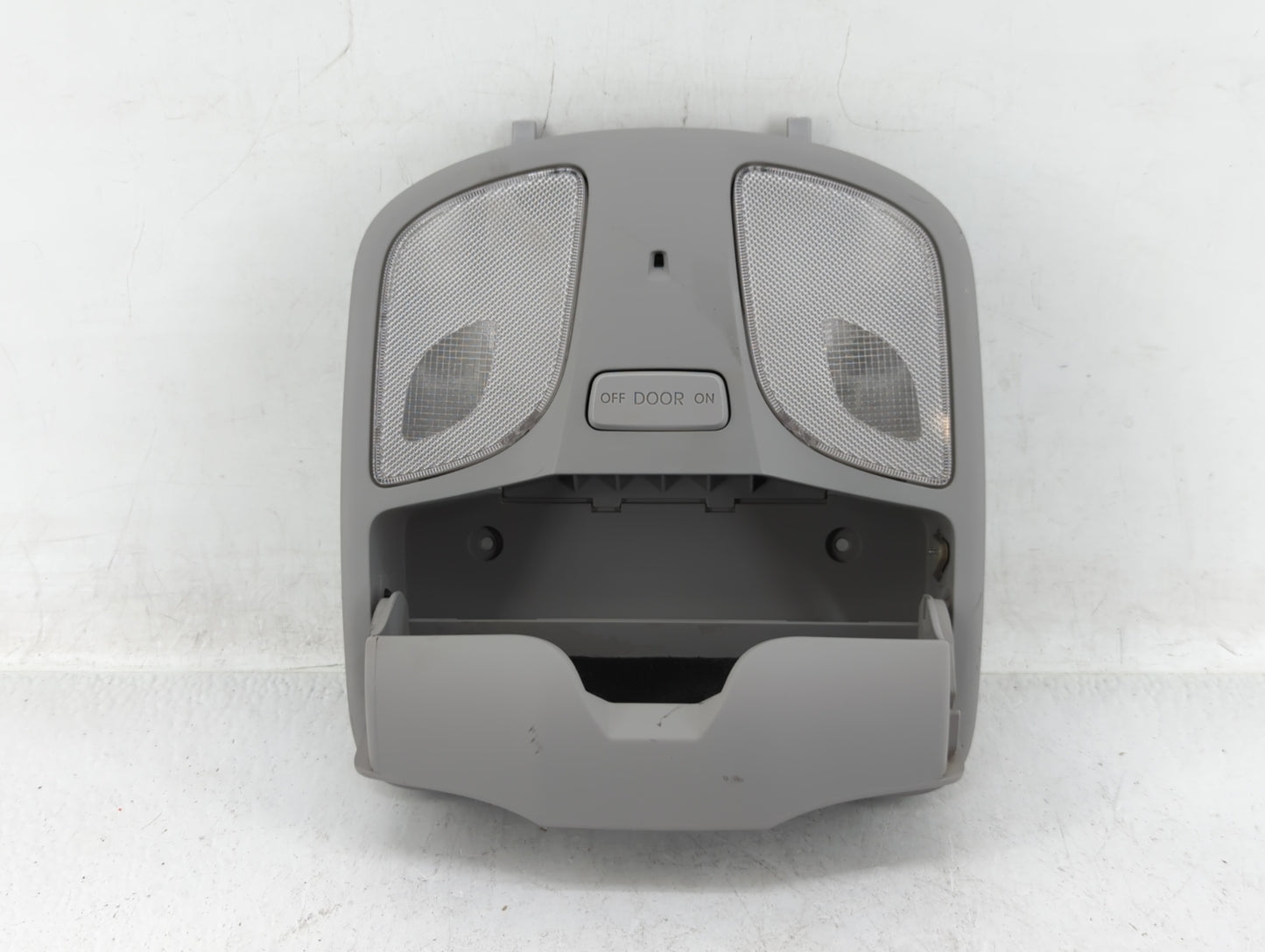 2011-2015 Hyundai Sonata Overhead Roof Console Grey - Oemusedautoparts1.com