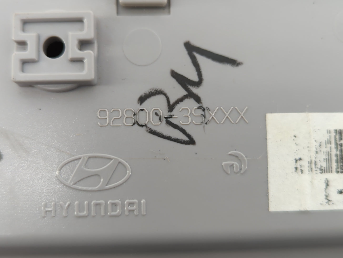 2011-2015 Hyundai Sonata Overhead Roof Console Grey - Oemusedautoparts1.com