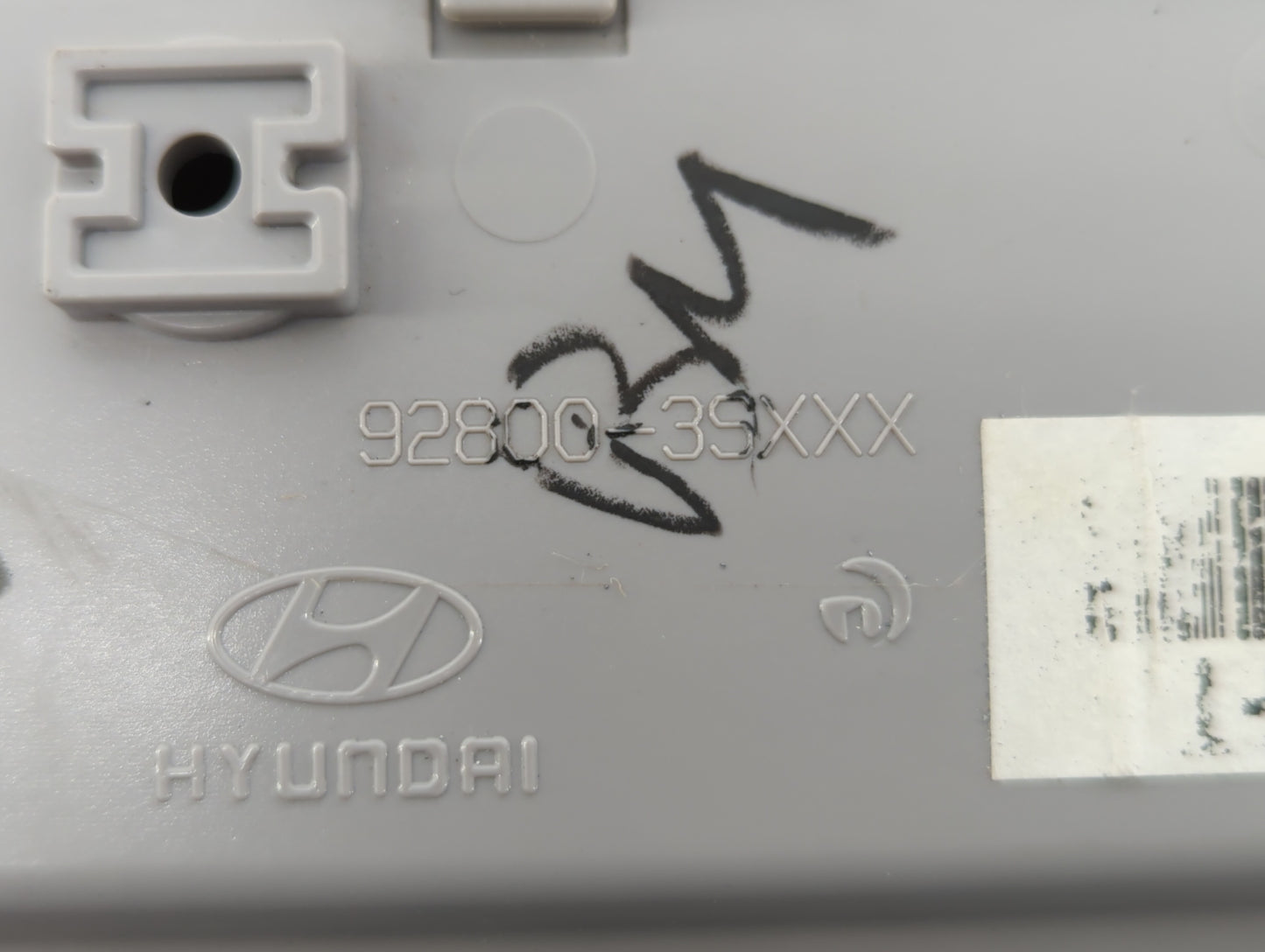 2011-2015 Hyundai Sonata Overhead Roof Console Grey - Oemusedautoparts1.com