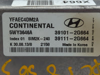 2011-2014 Hyundai Sonata PCM Engine Control Computer ECU ECM PCU OEM P/N:39111-2G664 39101-2G664 Fits Fits 2011 2012 2013 20