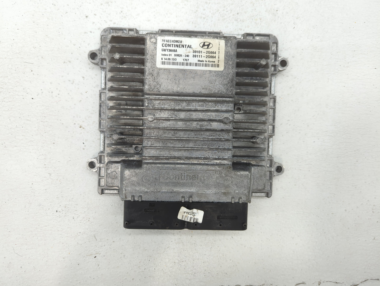 2011-2014 Hyundai Sonata PCM Engine Control Computer ECU ECM PCU OEM P/N:39111-2G662 39101-2G662 Fits Fits 2011 2012 2013 20