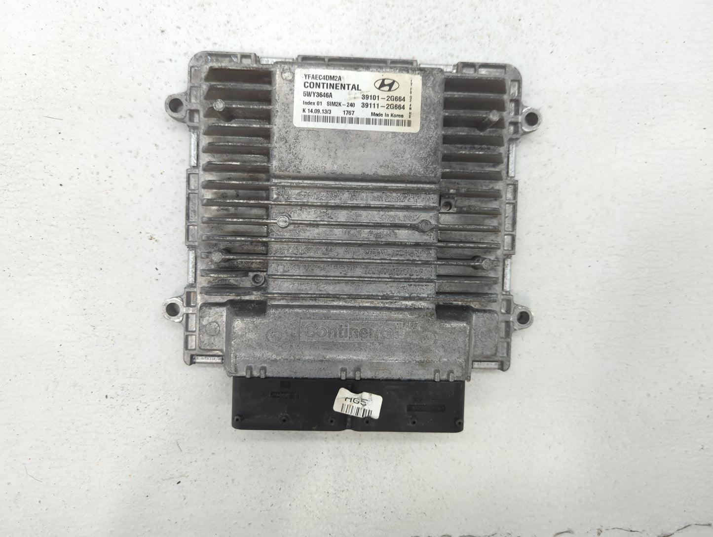 2011-2014 Hyundai Sonata PCM Engine Control Computer ECU ECM PCU OEM P/N:39111-2G662 39101-2G662 Fits Fits 2011 2012 2013 20