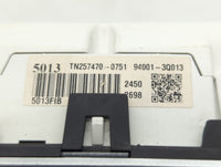 2011-2014 Hyundai Sonata Instrument Cluster Speedometer Gauges P/N:94001-3Q014 94001-3Q010 Fits Fits 2011 2012 2013 2014 OEM